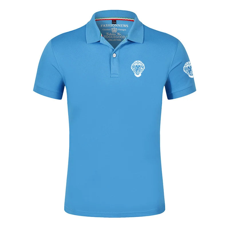 2026 Leon Athletic Club de Bilbao Men's New Summer Hot Breathable Solid Color Polo Shirts Printing Short Sleeve Comfortable Top