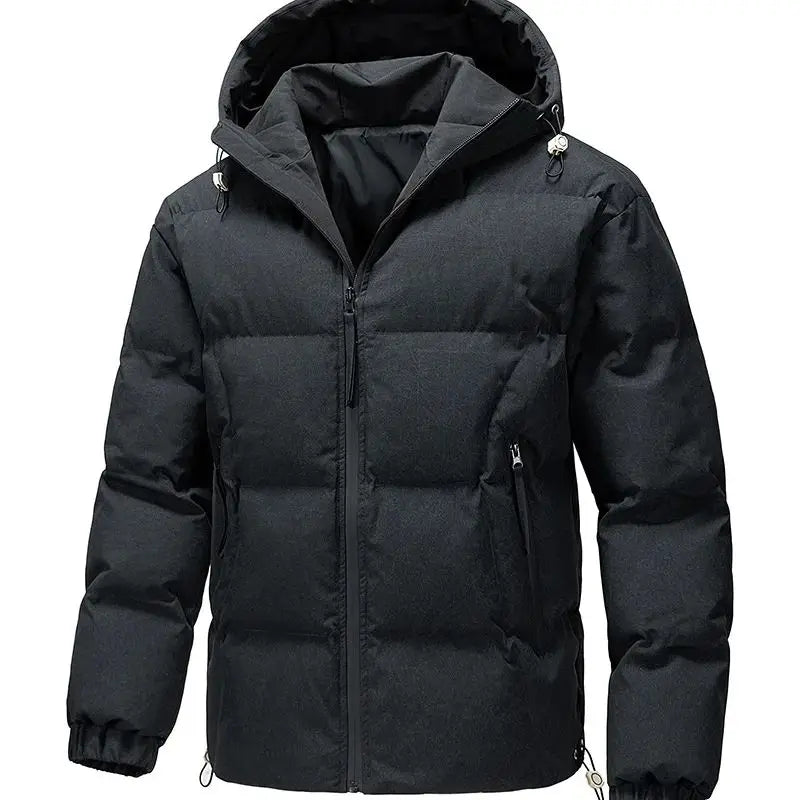 2025 Men's winter coat men high quality fashion Warm hooded Jacket Casual thicken Parkas Male winter coat Male full size M-5XL