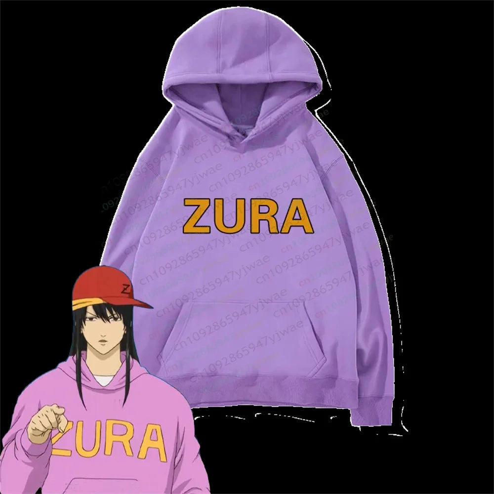 Katsura Kotaro ZURA Hoodie Gintama Anime Cosplay Costume Autumn/Winter Loose Hip Hop Top Men's And Women's Hoodies