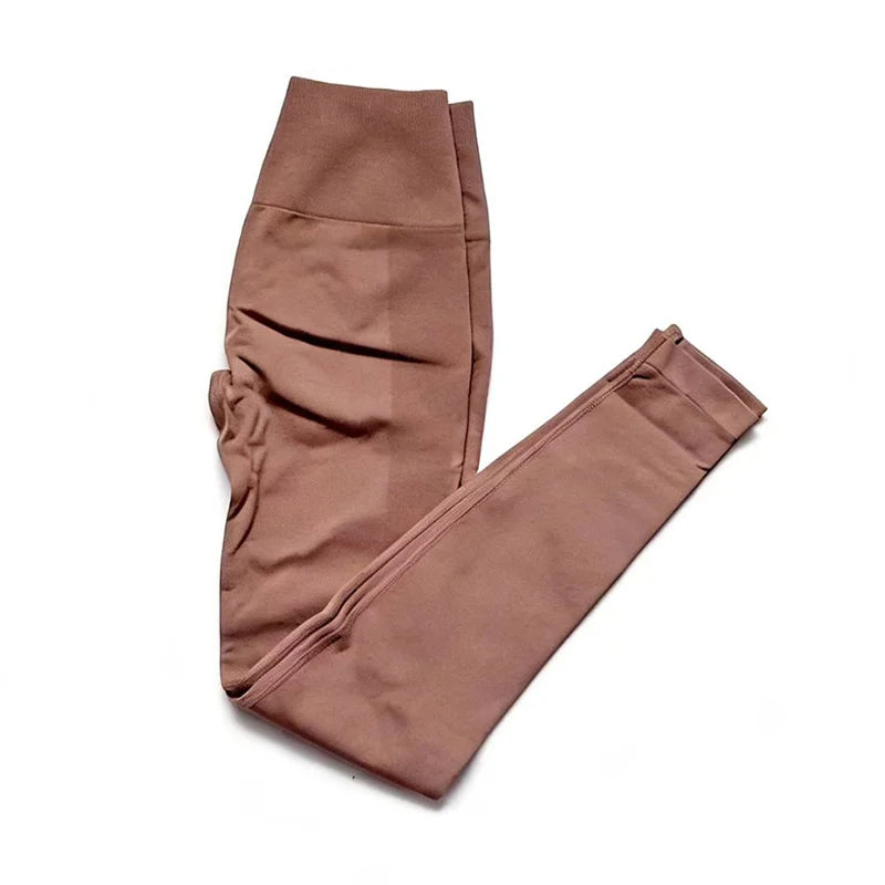 Scrunch Butt Sports Pants Seamless Gym Running Quick Dry Pants Sport Hip Lifting Yoga High Waist Yoga Pants Leggings Activewear - ATFH