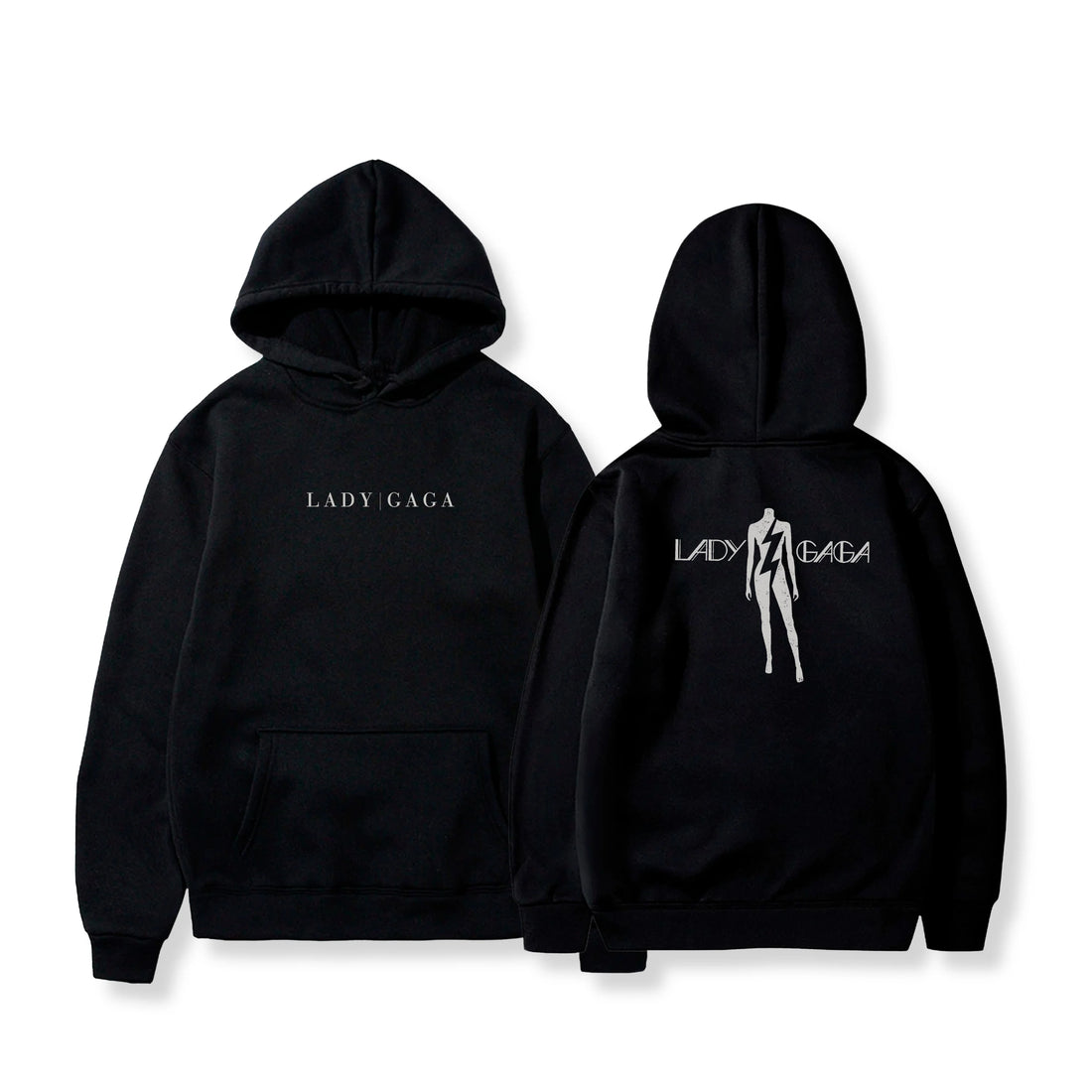 Autumn Winter Hoodies Lady Gaga Ablum Graphic Oversized Women Men Streetwear Fleece Warm Sweatshirt Female Male Tracksuits Coats - ATFH