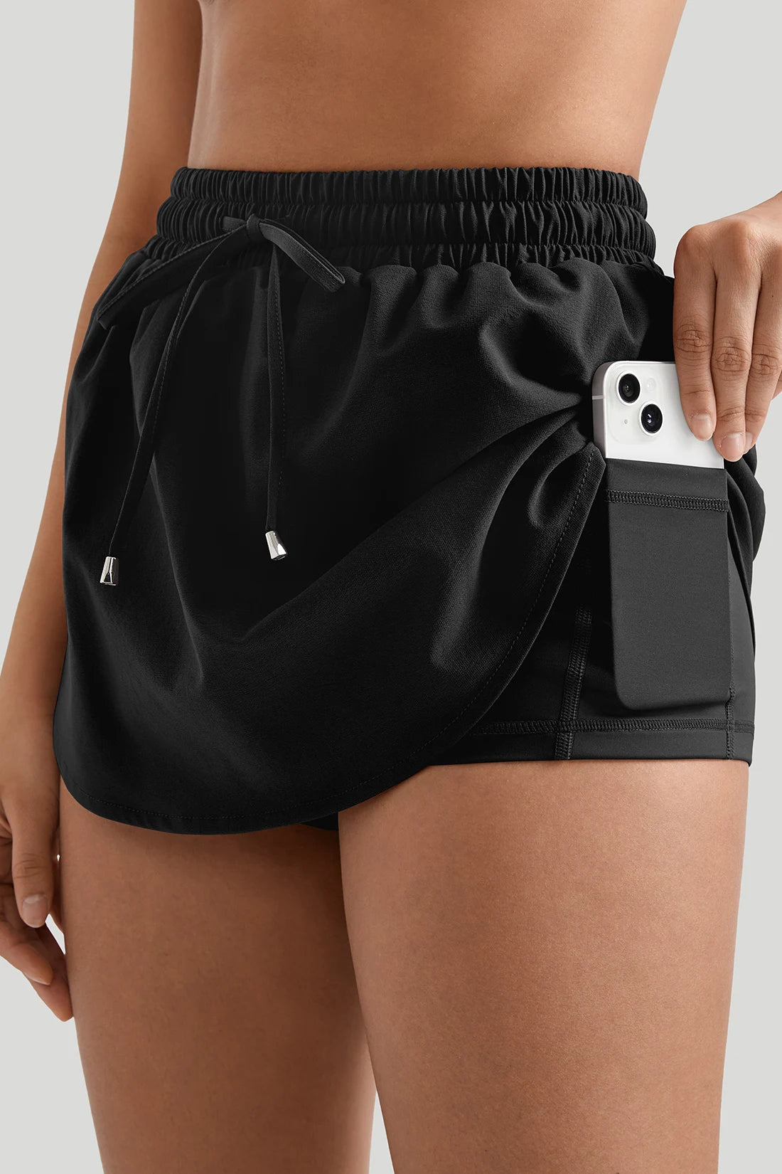 Ladies' Tennis Skirt Summer Yoga Skirt High Waist With Pockets Quick-Dry Color Suitable For Running Training Sport Skirt Girl Tahsi Fashion House