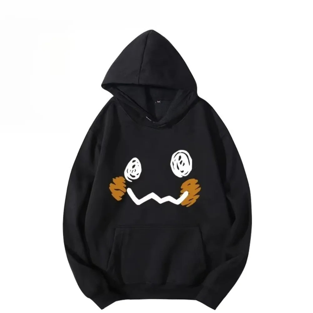 Men's New Pokémon Cute Mimikyu Printed Cotton Hoodie for Men and Women Autumn and Winter Harajuku Trend Loose Casual Sweater Top - ATFH