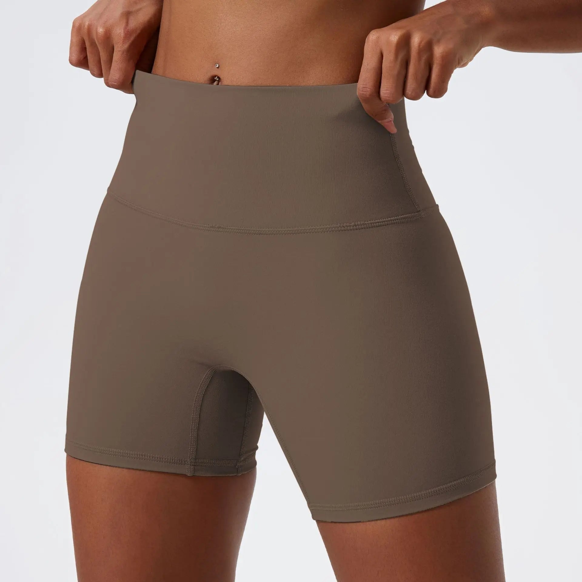 Hearuisavy Summer Soft Yoga Shorts Buttock Lift Gym Leggings Women High Waist Sports Shorts Women Running Workout Shorts Female Tahsi Fashion House