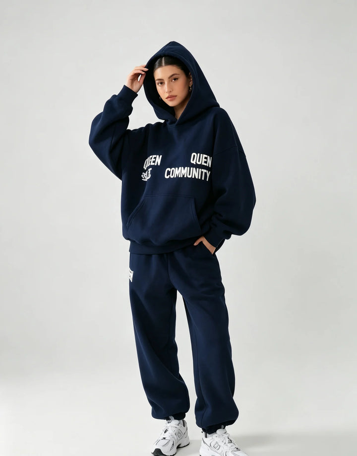 2025 Spring and Autumn Trendy Brand Fashion Printed Hoodie Set with Long Sleeve Hoodie for Men and Women, Casual Versatile Coat