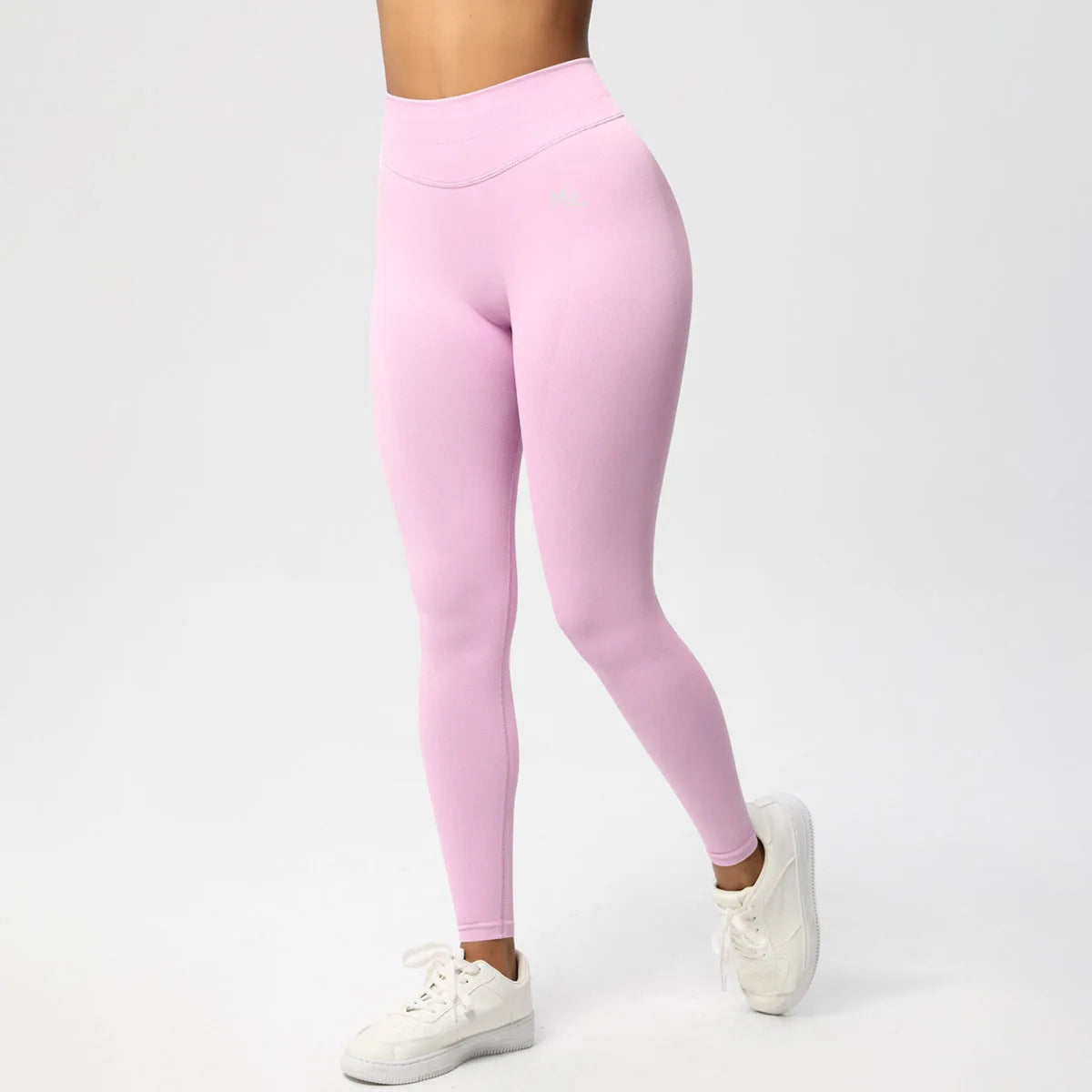 BetterMe New High Waist Solid Leggings Women Seamless Fitness Yoga Elastic Leggings Push Up Butt Knit Fashion Gym Workout Pants - ATFH