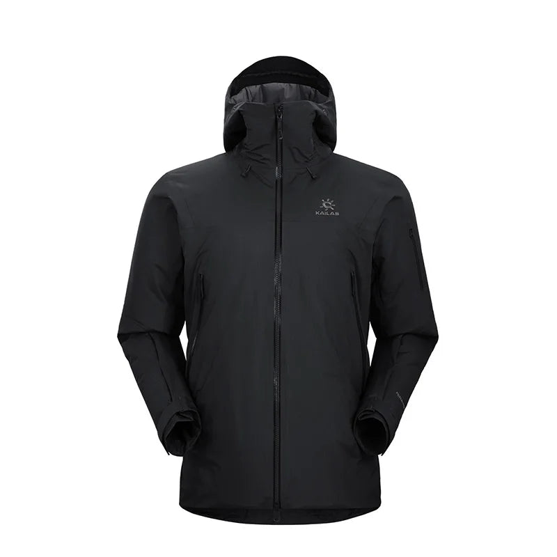 KAILAS Bogda Plus Hardshell  Thermal Hooded jacket Outdoor Waterproof And Windstopper Hiking Jacket KG2441118