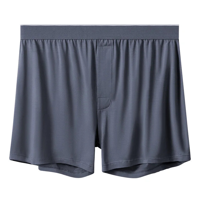 1/2Pcs Modal Mens Aro Pants Seamless Loose Solid Color Breathable Panties Elastic Underwear Boxer Shorts Homewear Underpants