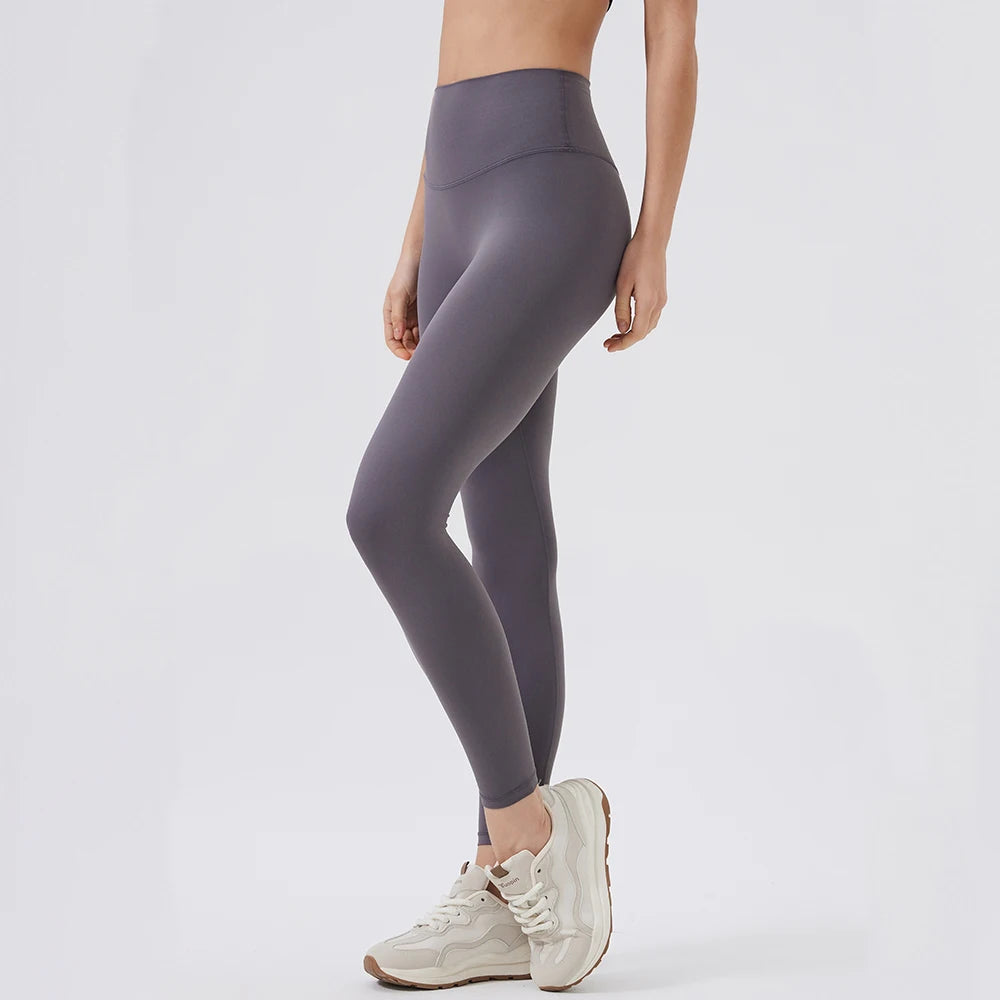 Women Back Waist Pocket High Waist Yoga Legging Women Sport Cropped Pants Butter Athletic Gym Comprehensive Training Jog - ATFH