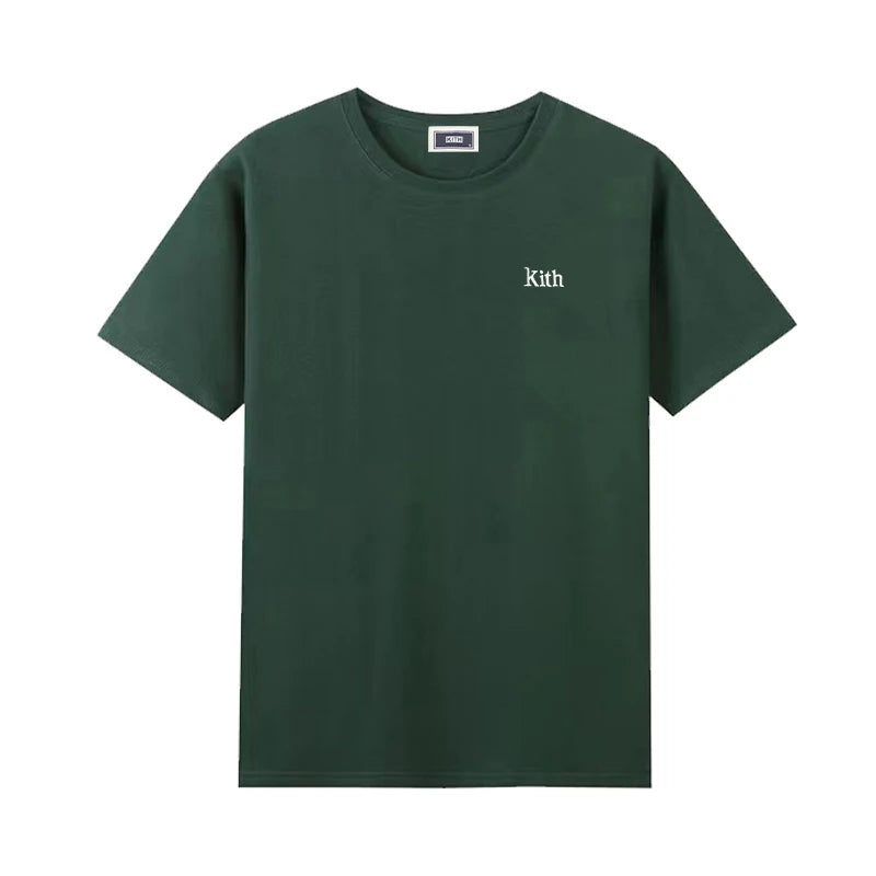 Summer Exported to Japan Korean Cotton Men Women T-shirt Embroidery letter Logo Couple Casual Loose O-Neck Short Sleeve Tees ATFH