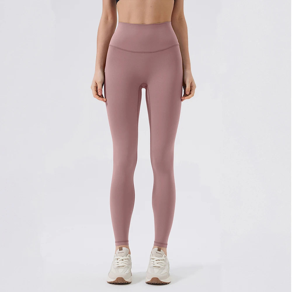 Women Back Waist Pocket High Waist Yoga Legging Women Sport Cropped Pants Butter Athletic Gym Comprehensive Training Jog - ATFH