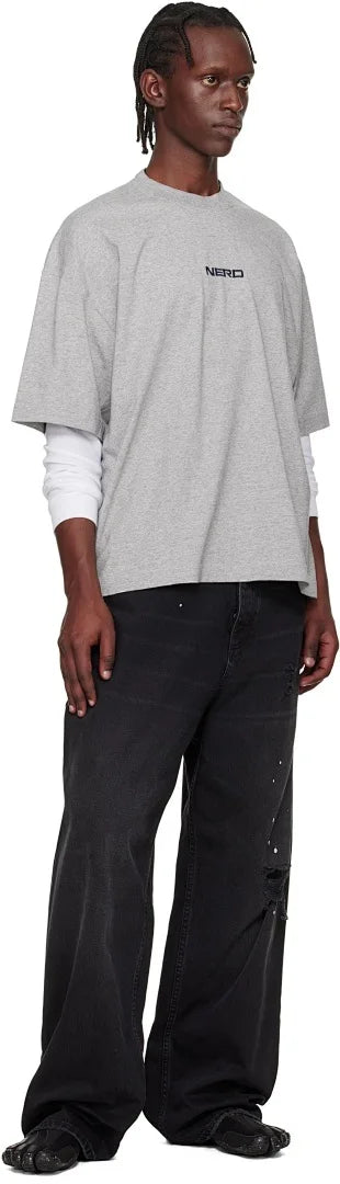 2026 VT NERD Embroidery Women Men T shirts tees Oversized Men Casual Cotton T shirt Summer Style ATFH