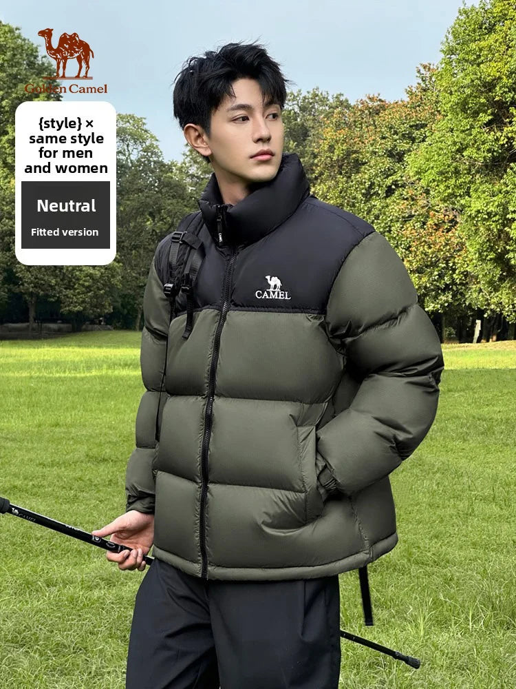Golden Camel Winter Men Hiking Down Jacket Outdoor Windproof Waterproof Ultralight 680FP Quick Dry Jacket Camping Coat